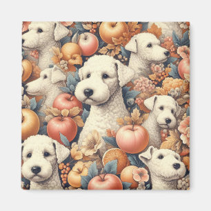 Aimant Vintage Bedlington Terrier sans fil