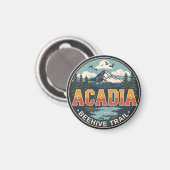 Aimant Vintage beehive trail Acadia National park gifts (Recto/Verso)