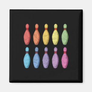 Aimant Vintage Bowling