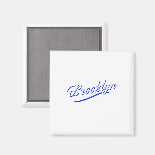 Aimant Vintage Brooklyn (Recto/Verso)