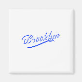 Aimant Vintage Brooklyn (Devant)