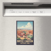 Aimant Vintage Bryce Canyon National Park Utah (In Situ (Lave-vaisselle))