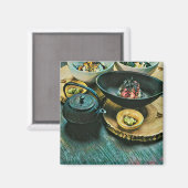 Aimant Vintage cadeau sushi (Recto/Verso)