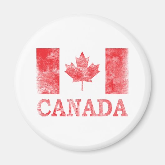 Aimant Vintage Canada (Devant)