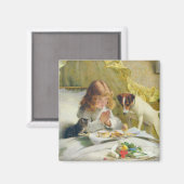 Aimant Vintage Charles Burton Barber Suspense (Recto/Verso)