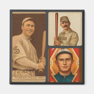 Aimant Vintage Chicago White Sox Classement des cartes de