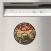 Aimant Vintage Coffee (In Situ (Lave-vaisselle))