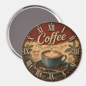 Aimant Vintage Coffee (Recto/Verso)