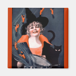 Aimant vintage de Halloween