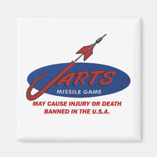 Aimant vintage de Jarts de pelouse