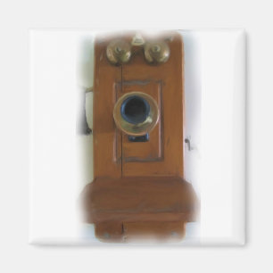 Aimant vintage de téléphone