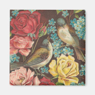 Aimant vintage d'oiseau