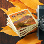 Aimant Vintage El Paso Texas