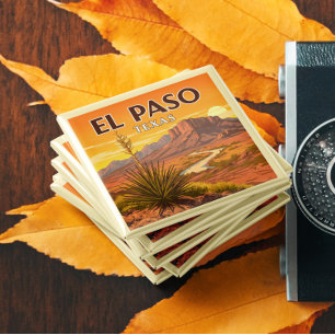 Aimant Vintage El Paso Texas