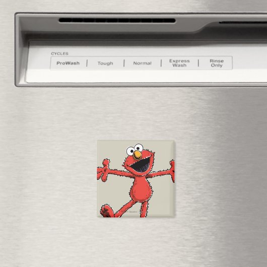 Aimant Vintage Elmo (In Situ (Lave-vaisselle))