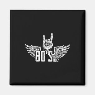 Aimant Vintage États-Unis 80 S Style Rock Concert Poster