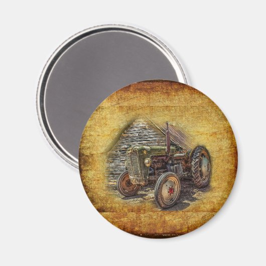 Aimant Vintage Farm (Recto/Verso)