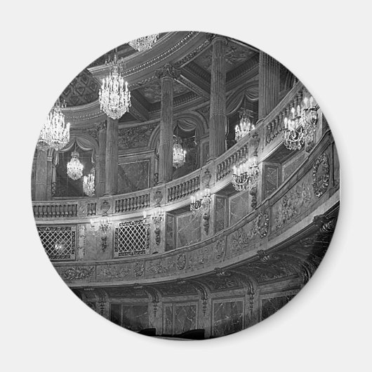 Aimant Vintage France Versailles palais opéra Mouse (Devant)