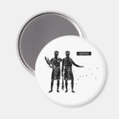 Aimant Vintage Gemini (Recto/Verso)