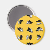 Aimant Vintage Hand (Recto/Verso)