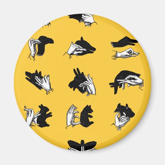 Aimant Vintage Hand (Devant)