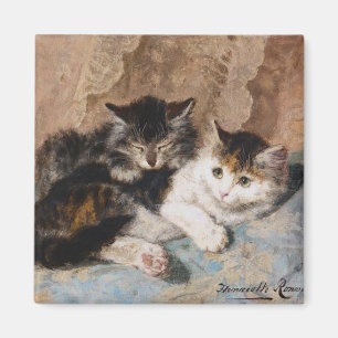 Aimant Vintage Henriette Ronner-Knip Best of Friends
