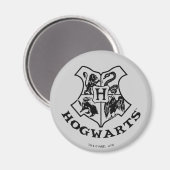 Aimant Vintage HOGWARTS™ (Recto/Verso)