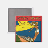 Aimant Vintage Jersey Shore (Recto/Verso)