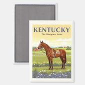 Aimant Vintage Kentucky (Recto/Verso)