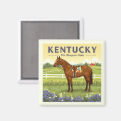 Aimant Vintage Kentucky (Recto/Verso)