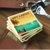 Aimant Vintage Key Largo Floride