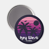 Aimant Vintage Key West Floride (Recto/Verso)