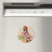 Aimant Vintage Kitty (In Situ (Lave-vaisselle))