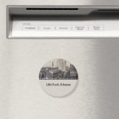 Aimant Vintage Little Rock Arkansas (In Situ (Lave-vaisselle))