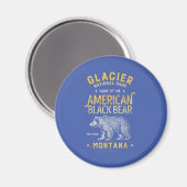 Aimant Vintage Montana Bear (Recto/Verso)