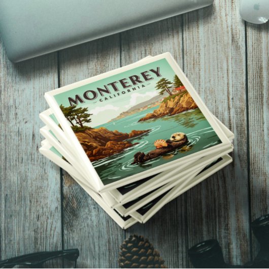 Aimant Vintage Monterey Californie