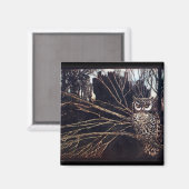 Aimant Vintage Night Owl Rackham (Recto/Verso)