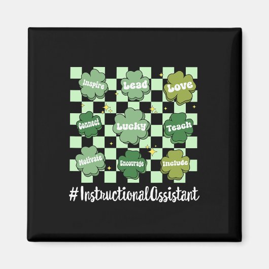 Aimant Vintage One Lucky Instructif Istant St Patrick (Devant)