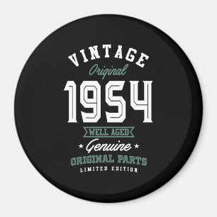 Aimant Vintage Original 1954 Bien Agé