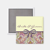 Aimant Vintage Paisley (Recto/Verso)