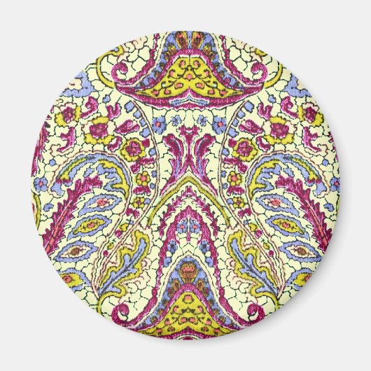 Aimant Vintage Paisley (Devant)