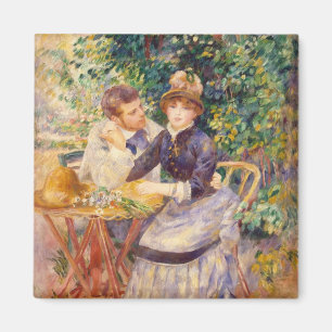 Aimant Vintage Pierre Auguste Renoir Dans Le Jardin