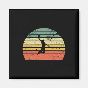 Aimant Vintage Retro Sketll Dunk Sunset coloré