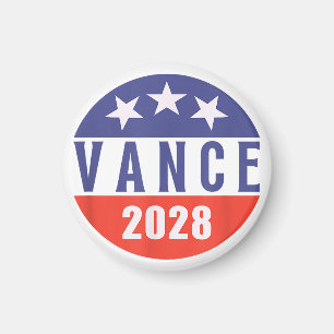 Aimant Vintage Retro Vance 2028 pour l'élection président