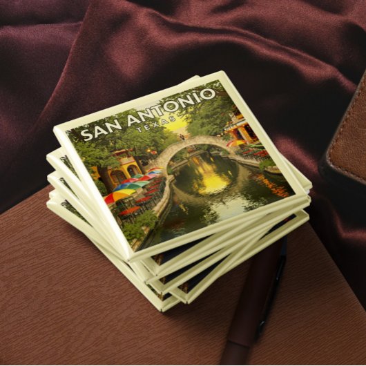 Aimant Vintage San Antonio Texas