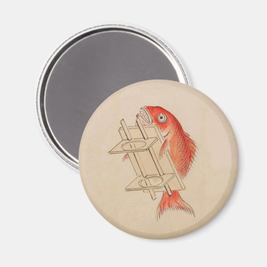 Aimant Vintage Sea Bream Yokai (Recto/Verso)