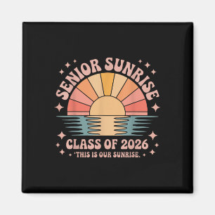 Aimant Vintage Senior Sunrise 2026 Aînés De Cl Graduati