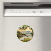 Aimant Vintage St. Paddy's By the Lake (In Situ (Lave-vaisselle))