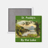 Aimant Vintage St. Paddy's By the Lake (Recto/Verso)