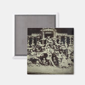 Aimant Vintage Stereview Diableries Les Devils Den (Recto/Verso)